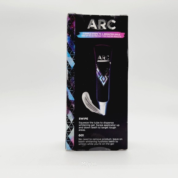 ARC Oral Care Leave on Teeth Whitening On The Go 18 Treatments Ea Mint 9/23 - Picture 3 of 3